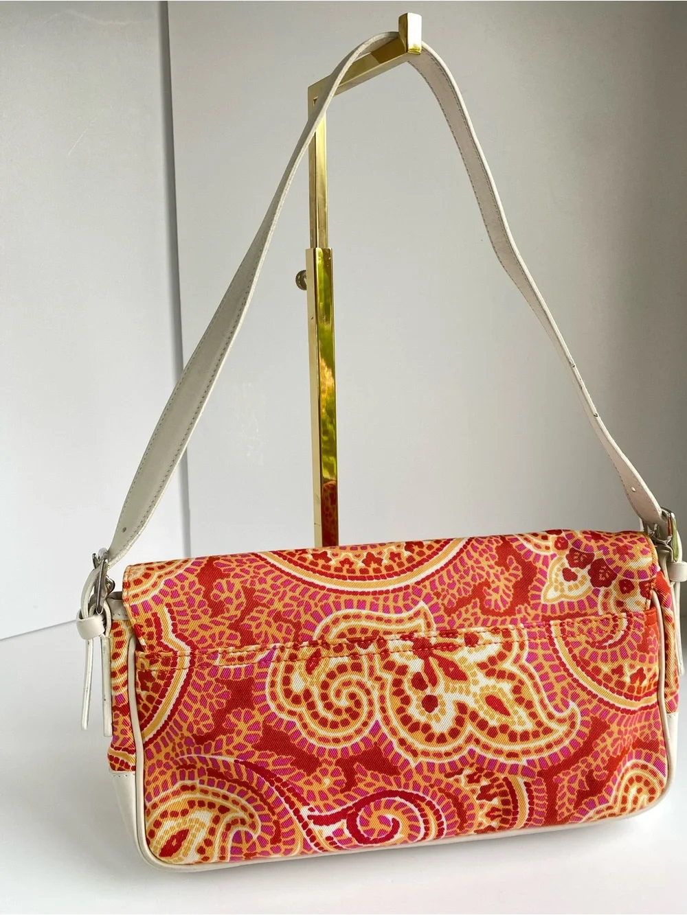 Coach Vintage Italian Paisley Shoulder Bag - Picture 9 of 17